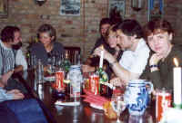 ... und geschwatzt ...