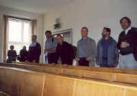 Der erste vertr�umte Blick in den gro�en Physikh�rsaal.