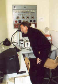 W. S. (bekannt als "Spatz") beim Milikan-Versuch.