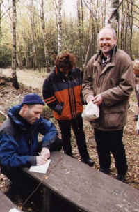 ... gab es dann den Eintrag im Gipfelbuch ...