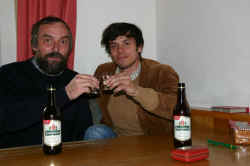 2007 Vatertagsparty mit Felix in den Dolomiten